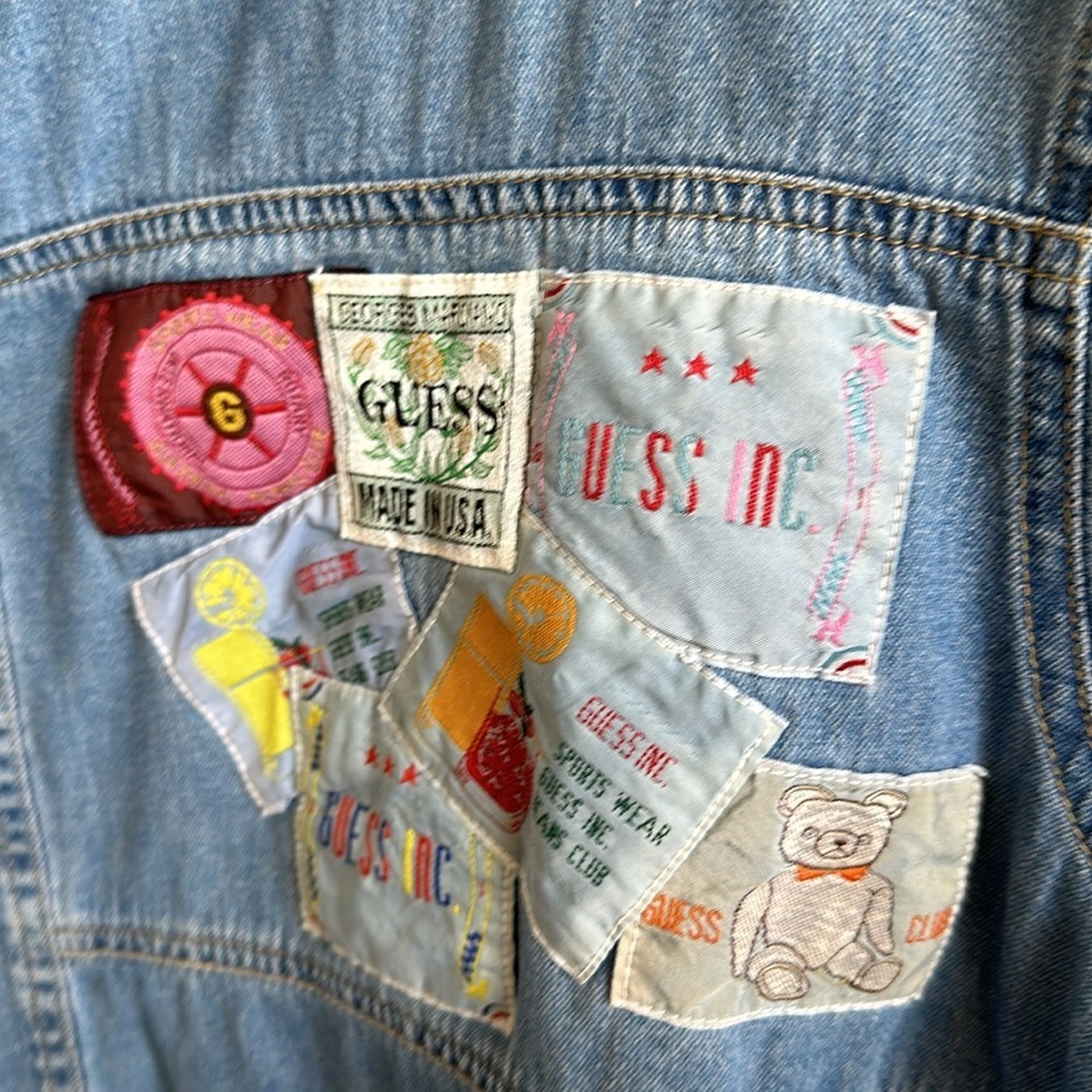 Guess denim button-down shirt, size 3 - Picture 4 of 11